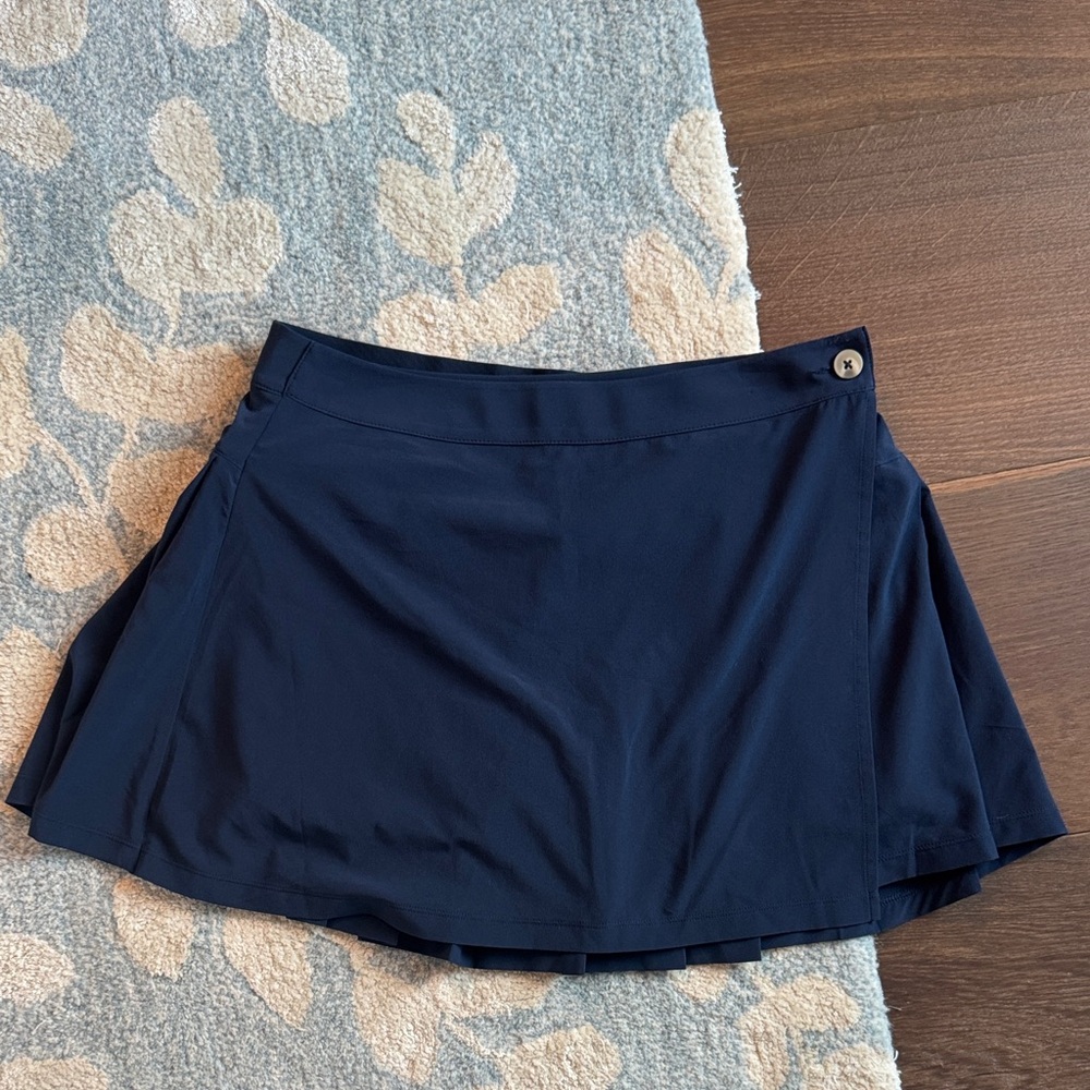 Puma Navy Mini Skort with Pleats